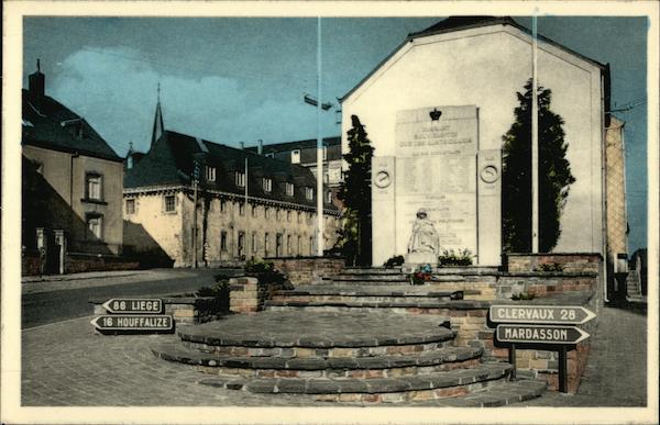 Monument aux Morts de la Ville Seminaire Bastogne Belgium