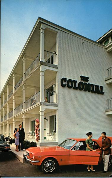 The Colonial Hotel and New Motor Lodge Cape May New Jersey