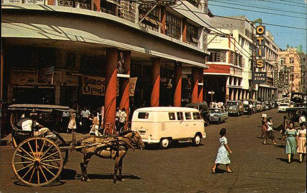 Carriedo Street, Quiapo Manila Philippines