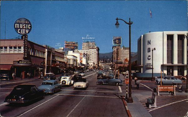 Sunset and Vine Hollywood California