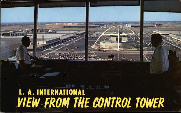 L.A. International - View from the control tower Los Angeles California