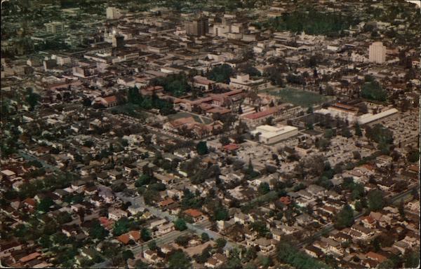 Aerial View San Jose California Aero Portraits