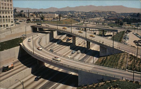 Harbor Freeway Los Angeles California
