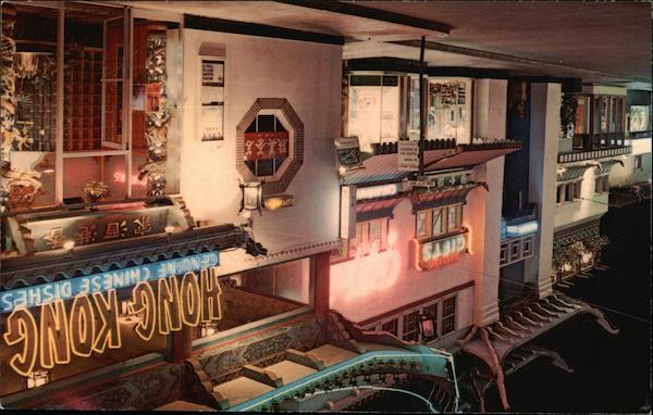 Night View of Chinatown Los Angeles California Mac Miller