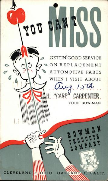 Bowman Products Company Oakland California