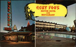 Ruby Foo's Motor Hotel and Restaurant Postcard