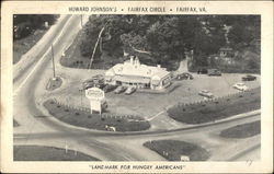 Howard Johnson's, Fairfax Circle Virginia Postcard Postcard Postcard