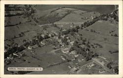 Aerial Photo Summit, NY Postcard Postcard Postcard