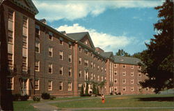 Baker Dormitory, University of Massacusetts Postcard