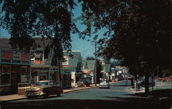 Main Street Wellfleet, MA Postcard Postcard Postcard