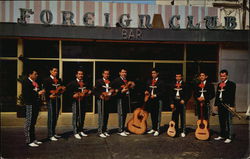 Mariachi Band - A Gay Group of Musicians Postcard