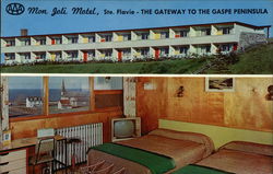 Mon Joli Motel Ste. Flavie, QC Canada Quebec Postcard Postcard Postcard