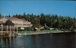 Braemar Lodge on Beautiful Lake Ellenwood Postcard