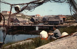 Peggy's Cove Postcard