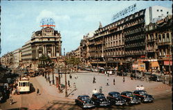Place de Brouckere Postcard