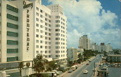 Collins Avenue, Looking South Postcard