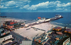 Steel Pier Postcard