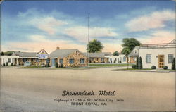 Shenandoah Motel Postcard