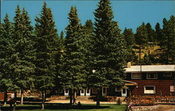 Highland Haven Motel and Cottages on Bear Creek Evergreen, CO Postcard Postcard Postcard