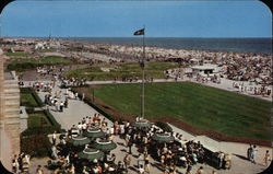 View from West Bath House Jones Beach, NY Postcard Postcard Postcard