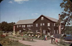 Brookdale Lake Lodge Postcard