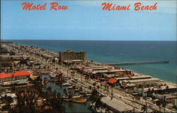 Motel Row, Miami Miami Beach, FL Postcard Postcard Postcard