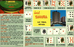 Hotel Sahara Postcard