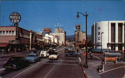 Sunset and Vine Hollywood, CA Postcard Postcard Postcard