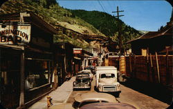 Main Street Burke, ID Postcard Postcard Postcard