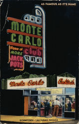 Monte Carlo Club Postcard