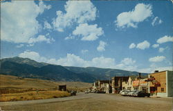 Main Street, Gardiner, Montana Postcard