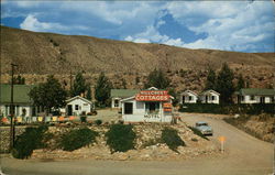 Hillcrest Cottages Gardiner, MT Postcard Postcard Postcard