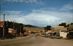 Main Street Dubois, WY Postcard Postcard Postcard