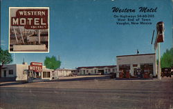 Western Motel Vaughn, NM Postcard Postcard Postcard