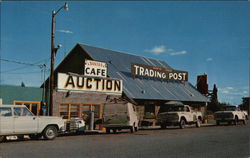 North Pole Trading Post Alaska Postcard Postcard Postcard