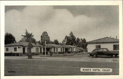 Kind's Hotel Court Postcard