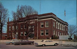 Marshall County Court House Postcard