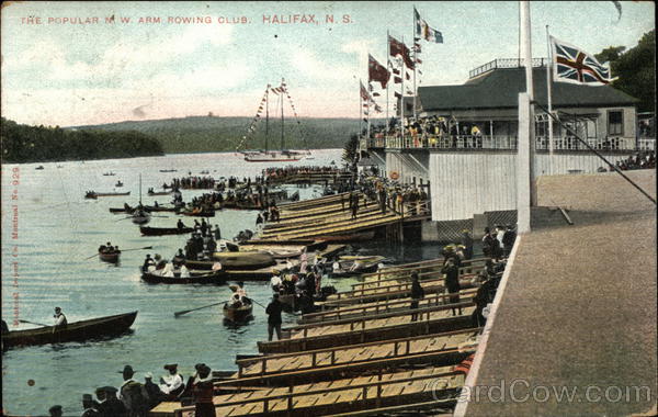 The Popular M W Arm Rowing Club Halifax Canada Misc. Canada