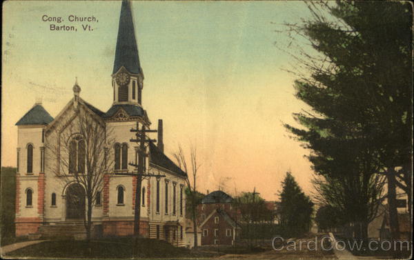 Congregational Church Barton Vermont