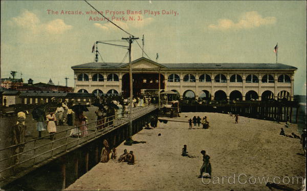 The Arcade, where Pryors Band Plays Daily Asbury Park New Jersey