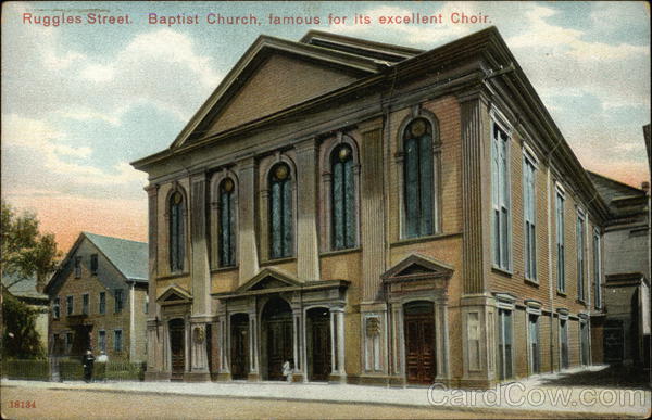 Ruggles Street Baptist Church Boston Massachusetts