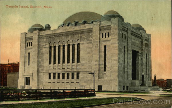 Street View of Temple Israel Boston Massachusetts