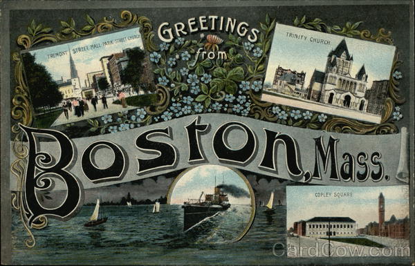 Greetings from Boston Massachusetts