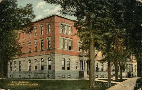 Law Building Ann Arbor Michigan