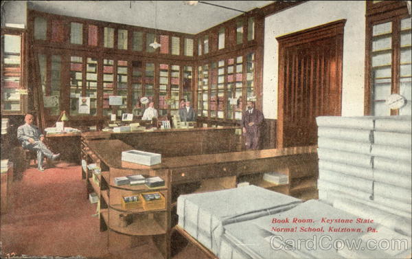 Keystone State Normal School - Book Room Kutztown Pennsylvania