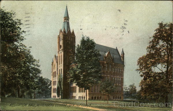 Wittenberg College - Recitation Hall Springfield Ohio
