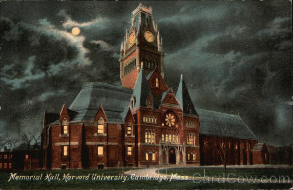 Memorial Hall, Harvard University Cambridge Massachusetts