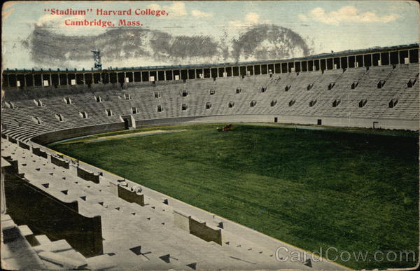 Stadium at Harvard College Cambridge Massachusetts