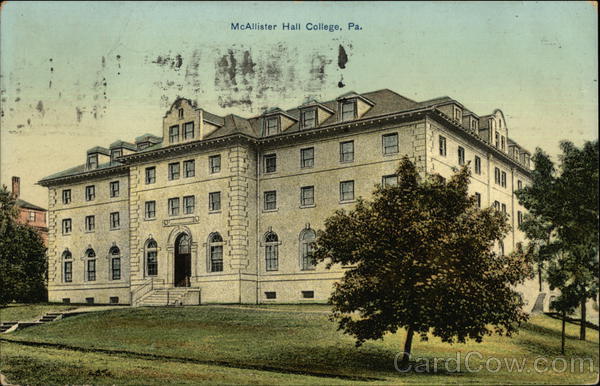 McAllister Hall State College Pennsylvania