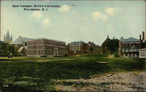 Rear Campus, Brown University Providence Rhode Island